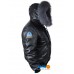 Пуховик кожаный Alaska Togo black Art. 512, Airborne Apparel™