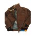 Куртка - бомбер "Top Gun Jolly Rogers" brown Airborne Apparel™
