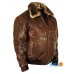 Куртка - бомбер "Top Gun Jolly Rogers" brown Airborne Apparel™