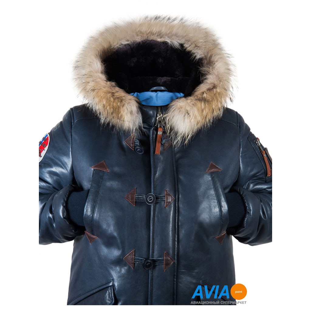 Куртка Аляска кожаная North Pole 94 