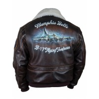 Куртка льотна з аерографією B17 Memphis Belle Art.352, Airborne Apparel™