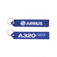 Брелок "Airbus A320 neo" blue