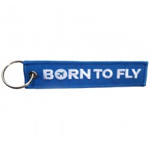 Брелок "Born to fly" blue