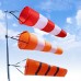Ветроуказатель - конус 1 м, цвет: оранжевый со светоотражающими полосками