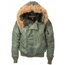 Куртка N-2B Parka, sage green, Alpha Industries™
