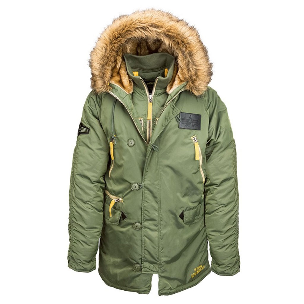 Зимняя куртка Аляска n3b Альфа Индастриз