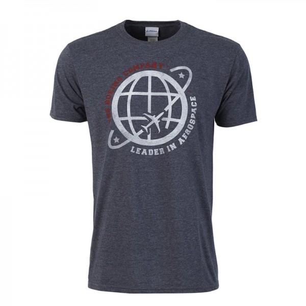 Футболка Boeing™ "Leader in Aerospace T-Shirt", цвет: тёмно-серый