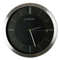 Часы настенные Boeing™ Rotating Plane Wall Clock