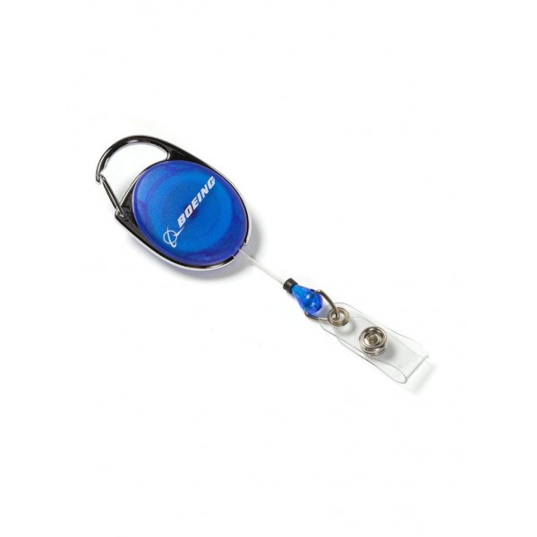 Тримач для бейджа Boeing™ Carabiner Retractable Badge Holder