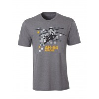 Футболка Boeing™ AH-64 Apache Pixel Graphic T-Shirt