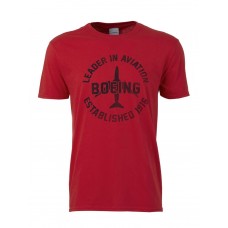 Футболка Boeing™ "Leader in Aviation T-Shirt", цвет: red