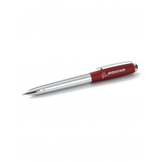 Ручка Boeing™ Luxe Matte Chrome Ballpoint Pen, red