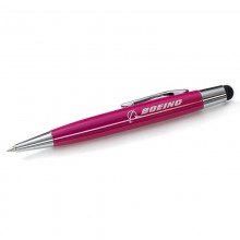 Ручка Boeing™ Mini Oval Twist-Action Ballpoint Pen/Stylus, dark pink