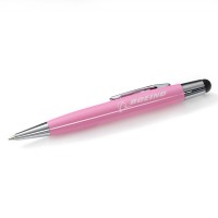 Ручка Boeing™ Mini Oval Twist-Action Ballpoint Pen/Stylus, pink