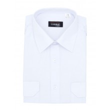 Сорочка формена з коротким рукавом біла "Lux short" CODIRISE™