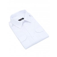 Рубашка (сорочка) форменная с коротким рукавом на поясе белая "Standart short" CODIRISE™