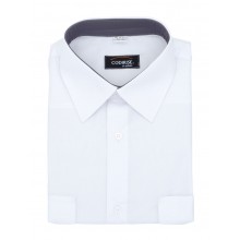 Сорочка формена з коротким рукавом біла "Premium" CODIRISE™
