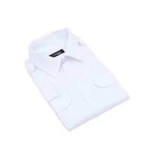 Сорочка формена з довгим рукавом на поясі біла "Standart long" CODIRISE™