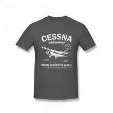 Футболка "Cessna" Цвет: dark-grey