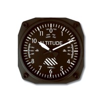 Часы настенные Trintec Industries Inc. в виде альтиметра