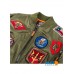 Куртка-бомбер Top Gun™ MA-1 Nylon Bomber Jacket with Patches, olive