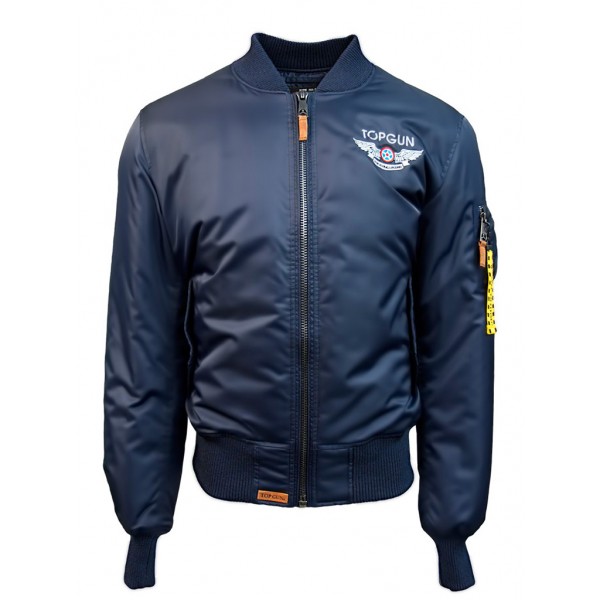 Куртка-бомбер Top Gun™ Official MA-1 "WINGS" bomber jacket with patches, blue